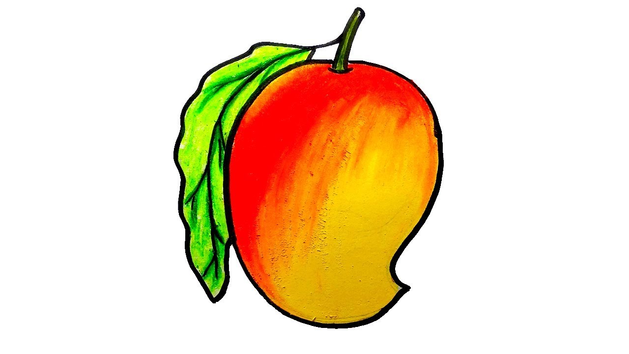 1280x720 Free Mango Clipart Drawing, Download Free Clip Art