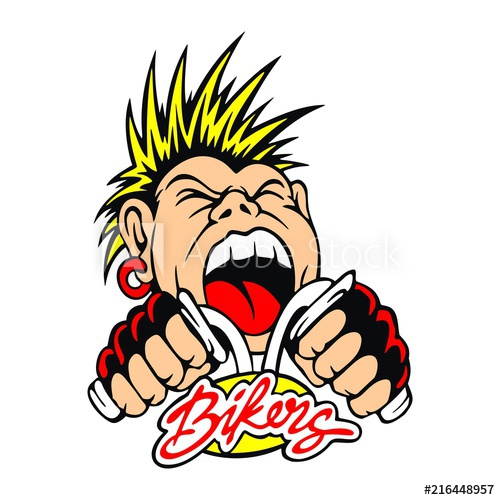 500x500 Punk Slang Bikers