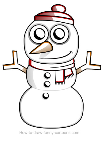 343x464 Snowman Drawing