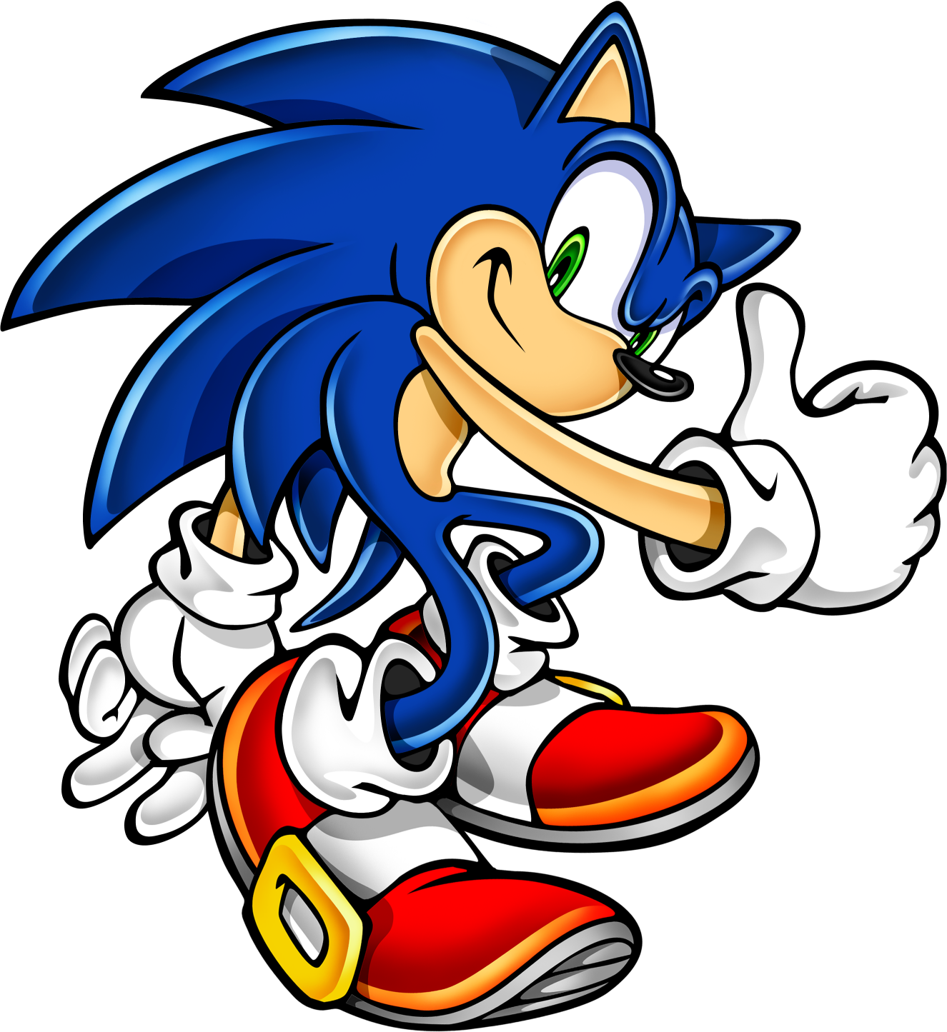 1325x1445 Draw Sonic Hedgehog Characters Free Image