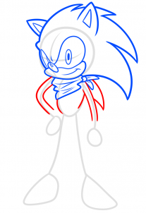 207x302 Drawing Sonic Boom, Step