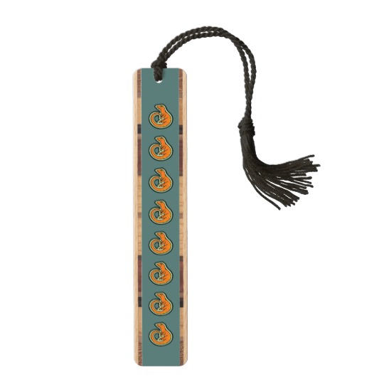 540x540 Long Tail Orange Lizard With Spots Drawing Design Bookmark