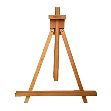 425x425 wooden tabletop easel foldable desktop tripod drawing