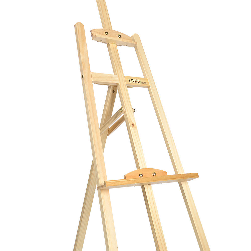 1000x1000 Artist Wood Floor Easel Drawing Stand, For Painting Sketching