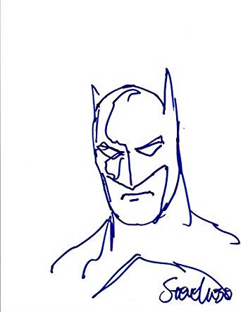 342x442 Steve Lieber Signed Autograph Hand Drawn Sketch Comic Illustrator