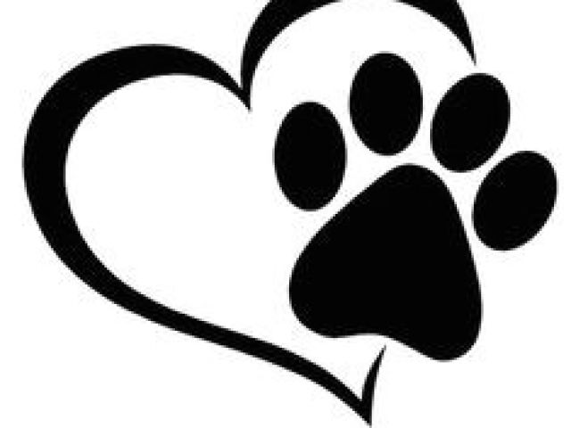 640x480 Drawing Of A Dog Paw Print Paw Print Games Drawings Dog Paws
