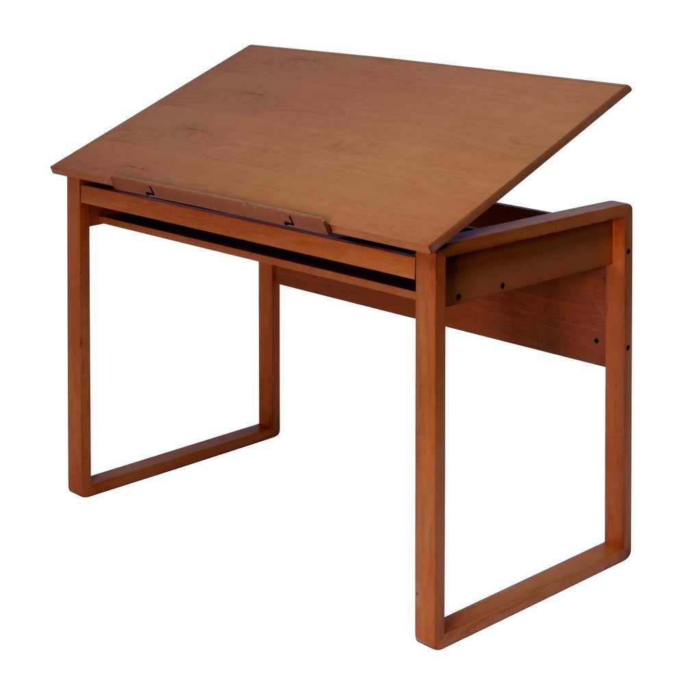1000x1000 Studio Designs Ponderosa Wood Drawing Table