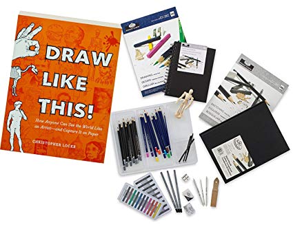 425x330 Mega Drawing Studio Learn Sketching Packpencils