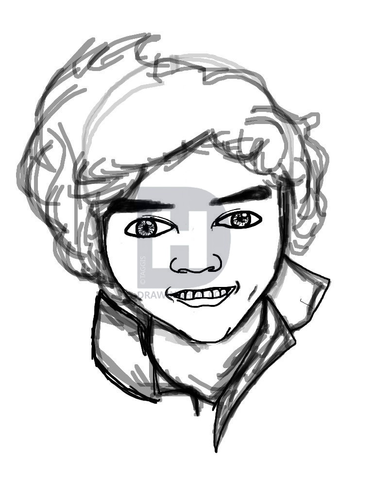 768x1024 Harry Styles Drawing