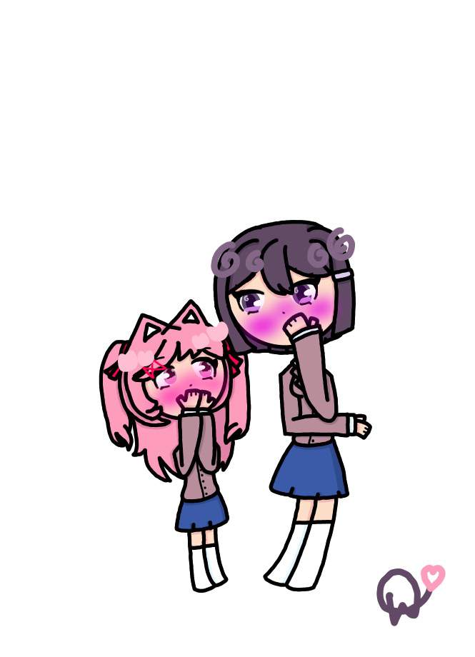 665x920 Natsuki X Yuri Hair Swap Drawing Shipper Nation Amino