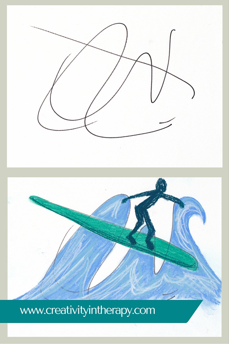 735x1102 Scribble Swap Art Directive For Group Therapy