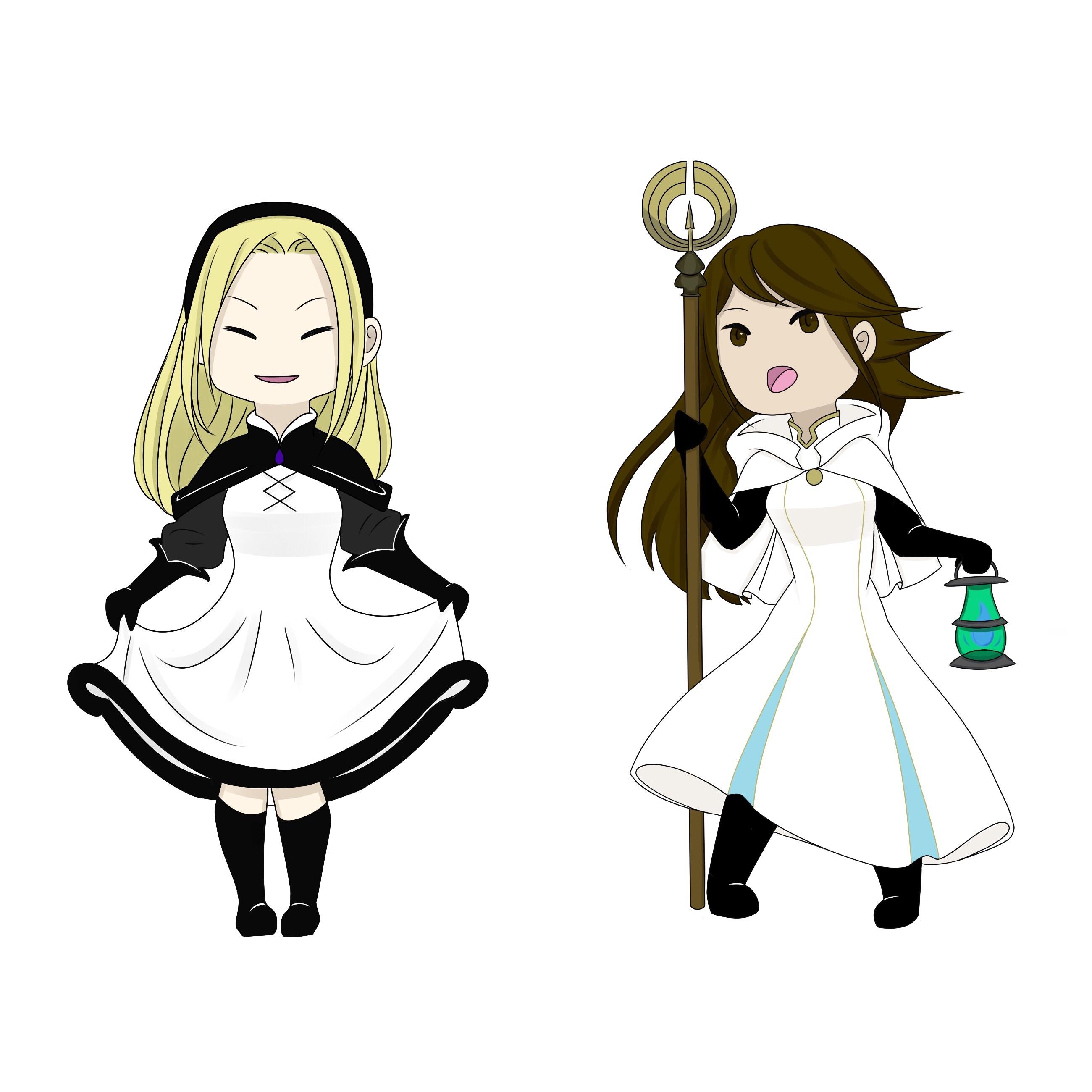 2600x2600 Holy Gals Clothes Swap Octopathtraveler