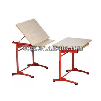 350x350 movable drafting table,drawing table,single school drawing table