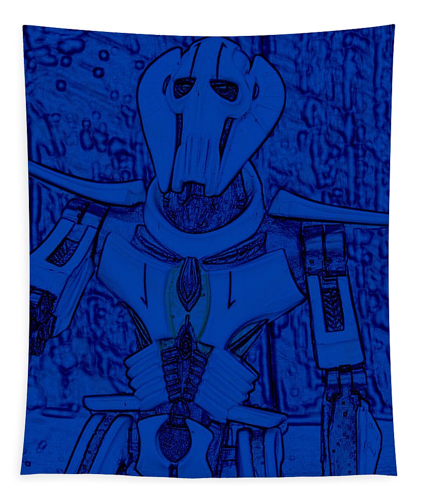851x1000 blue grievous tapestry for sale