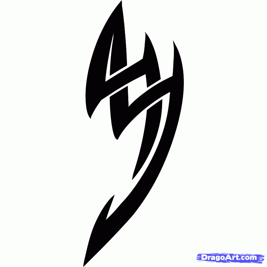 923x923 How To Draw Tattoos For Beginners Drawing Easy Tattoos Calendar