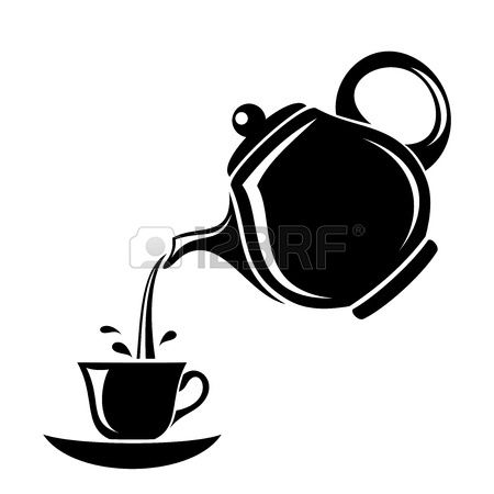 450x450 stock vector cricut tea illustration, tea cup drawing, tea pots