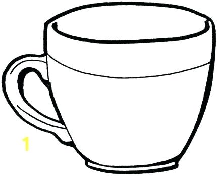 430x350 Teacup Printable Free Tea Cup Coloring Pages Cups