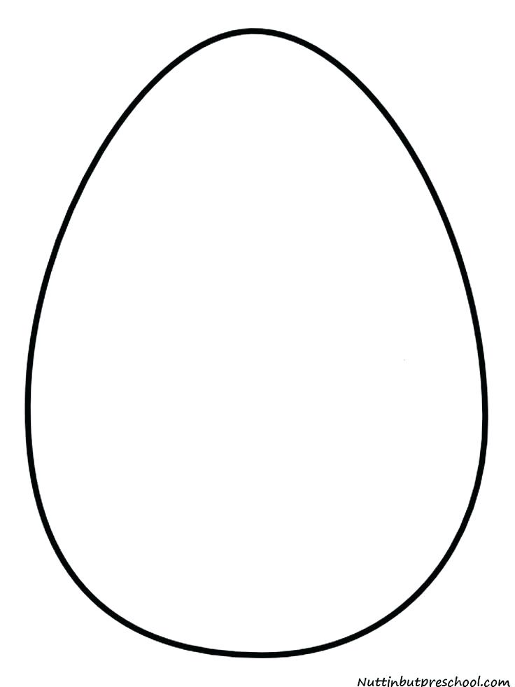 736x981 Egg Coloring Pages Easter Drawing Template For Resume Pdf