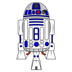 250x250 Star Wars Good Guys Clipart Drawing Templates Free Collection