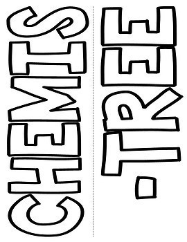 270x350 Christmas Chemis Tree {periodic Table Of Elements} Holiday Decor