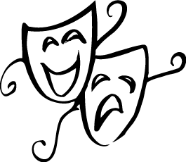 265x230 Theater Masks Drawings