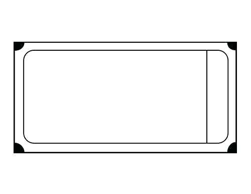 500x386 Raffle Ticket Printing Template