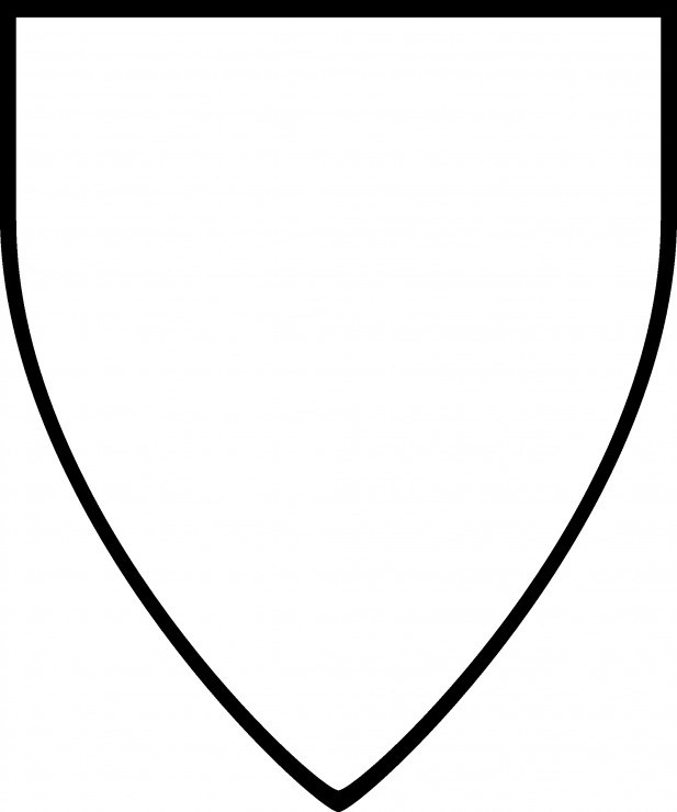 617x740 Blank Shield Template
