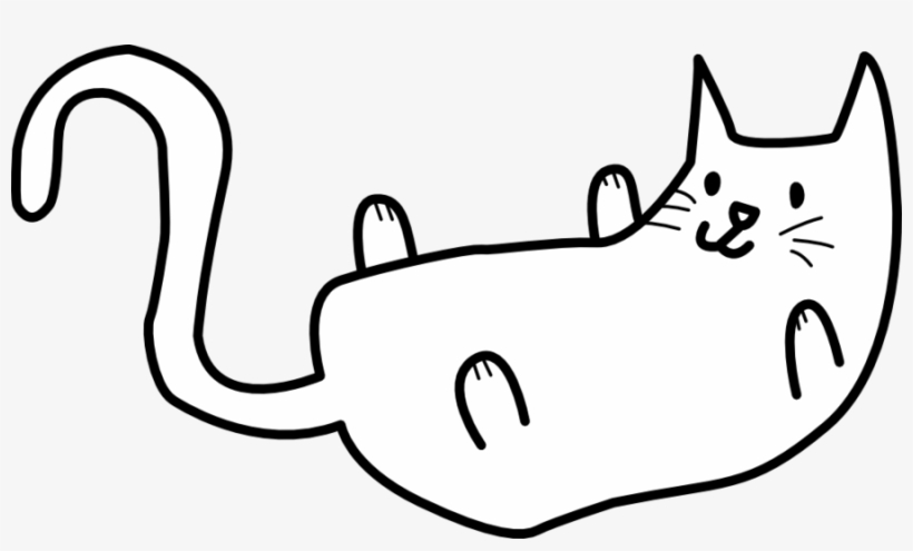 820x495 Cat Line Drawing