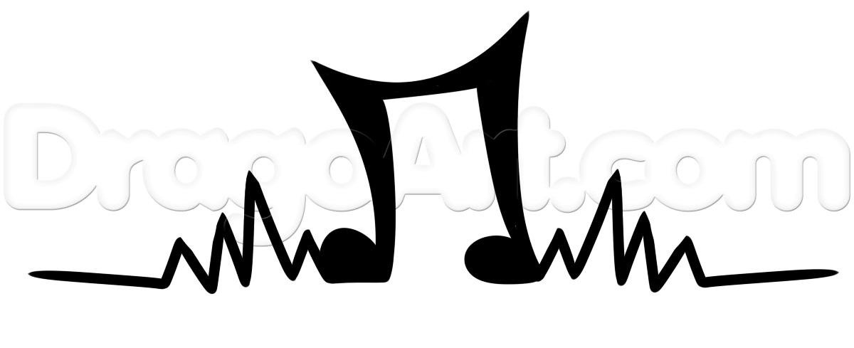 1200x489 Draw A Music Beat, Step