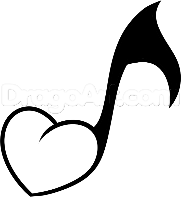 711x774 Music Note Drawing Clip Art
