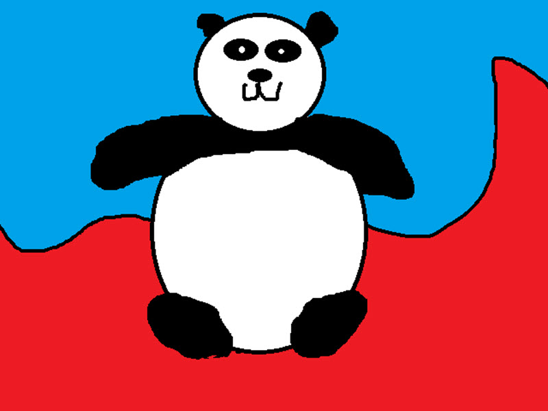 800x600 How To Draw A Panda Using Microsoft Paint Steps