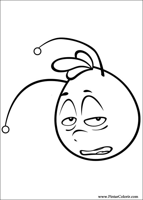 567x794 Drawings To Paint Colour Bee Maia