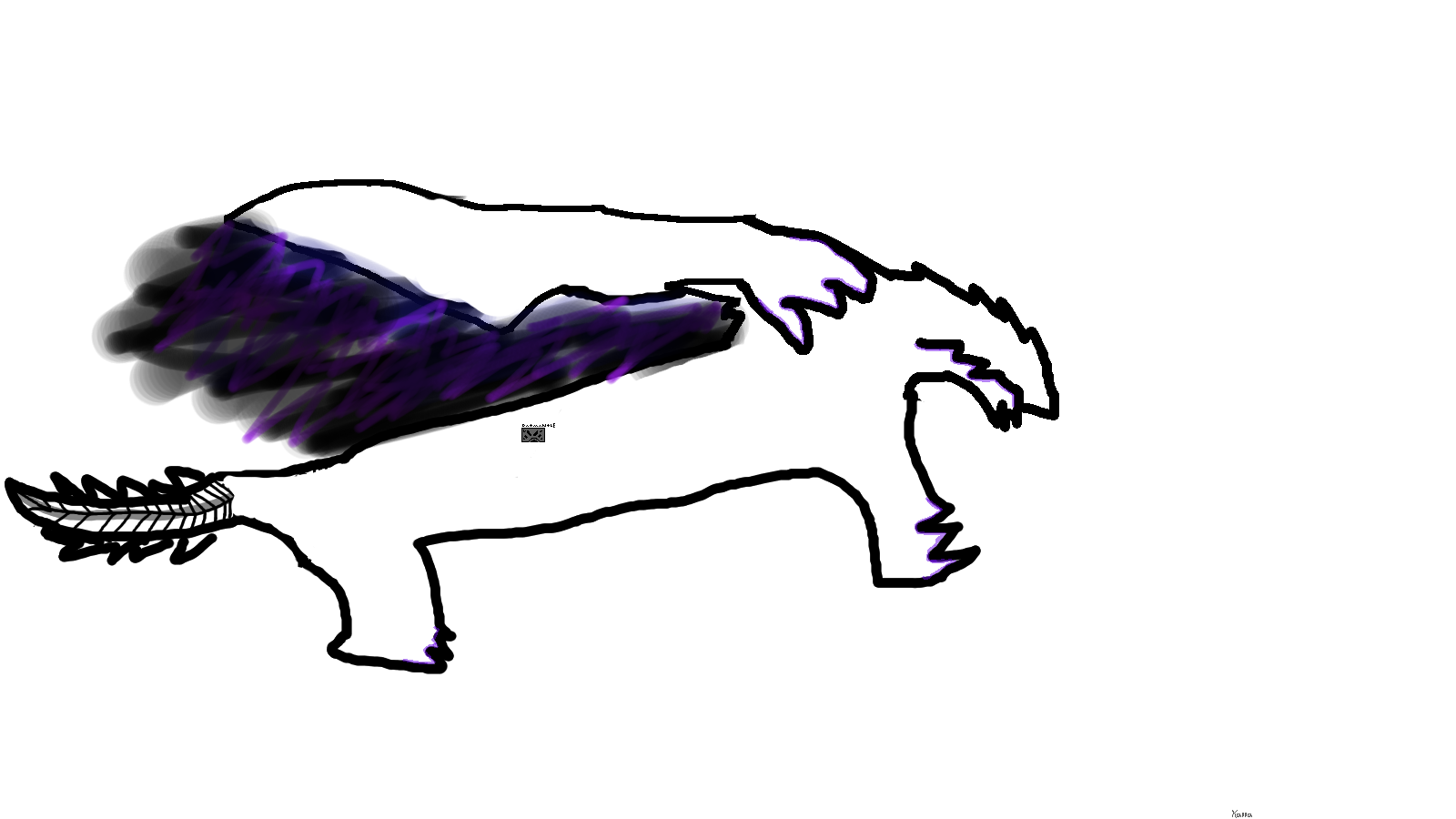 1600x900 fluff today i tried to draw gore magala monsterhunter