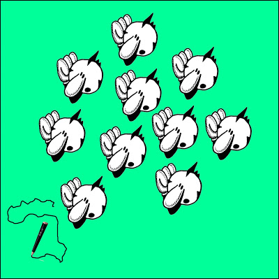 400x399 Larry Marder's Beanworld Where I Will Be Drawing Tonight!