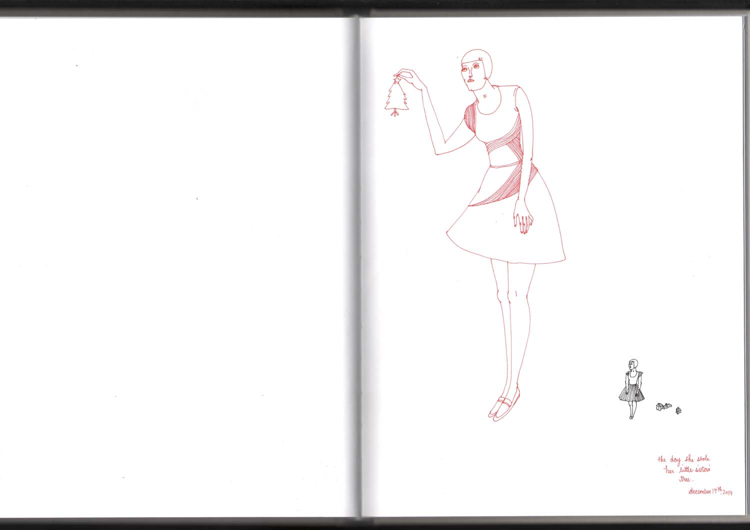 1500x1060 Four Yuletide Drawings Tonight Prettygreenbullet