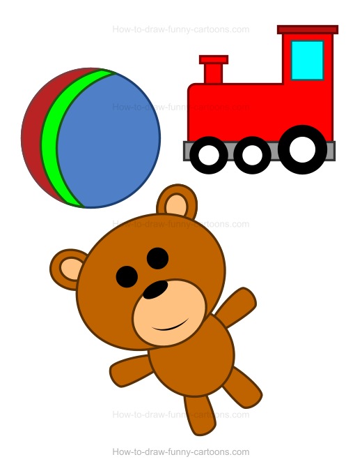 520x675 How To Draw Cartoon Toys