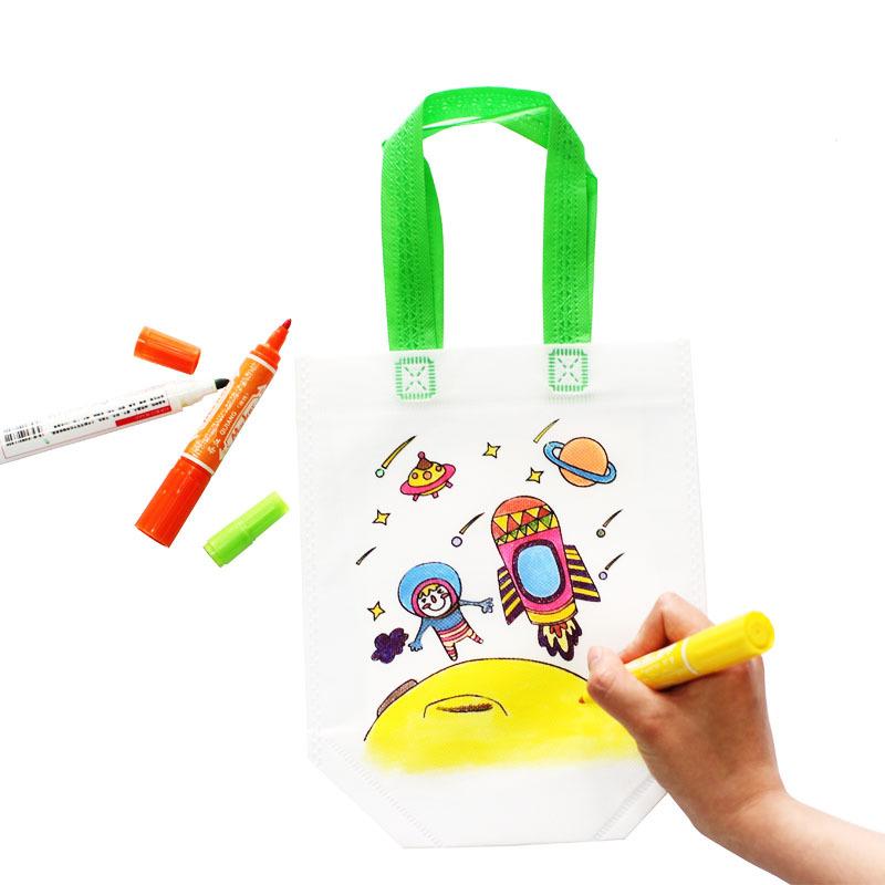 800x800 Kids Drawing Graffiti Bag Kindergarten Handbag Toddler Coloring