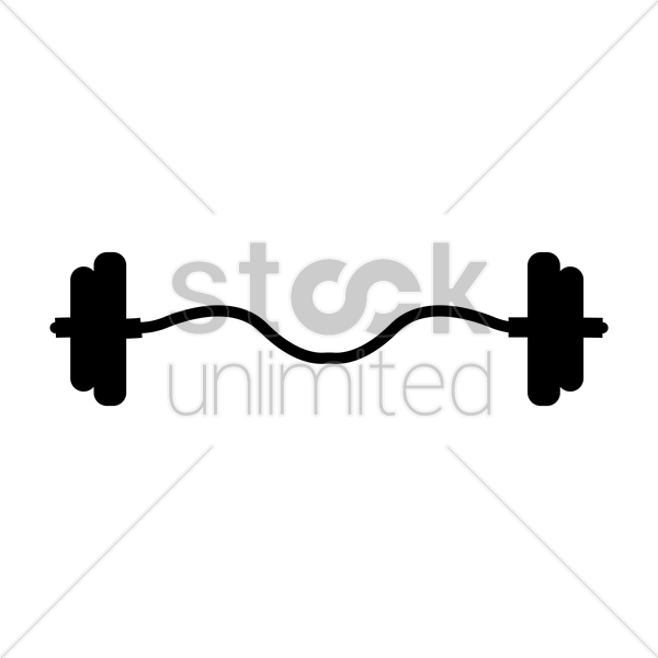 600x600 Barbell, Drawing, Line, Transparent Png Image Clipart Free Download