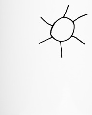 190x238 Stroke Drawing Sun Travel Mug Spreadshirt