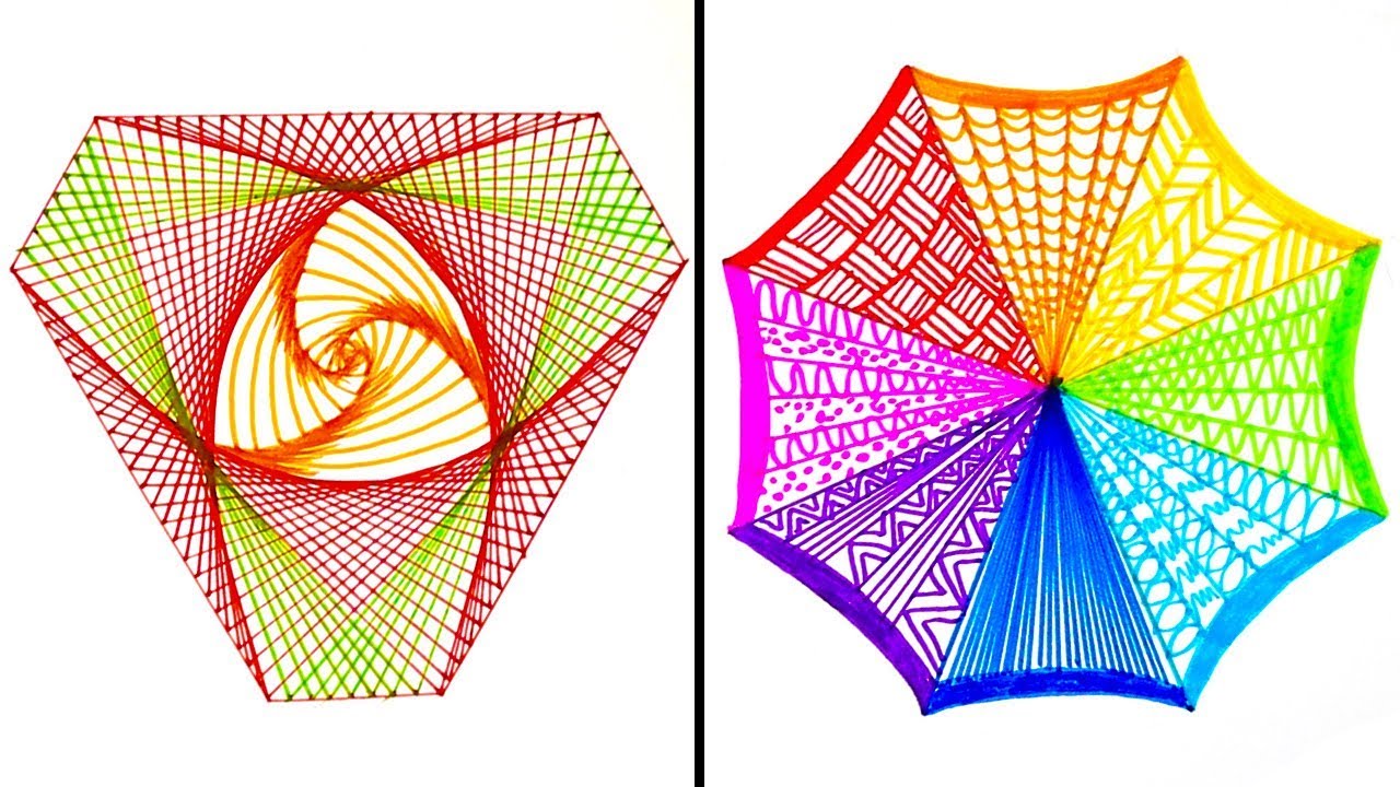 1280x720 Weird Drawing Tricks For School