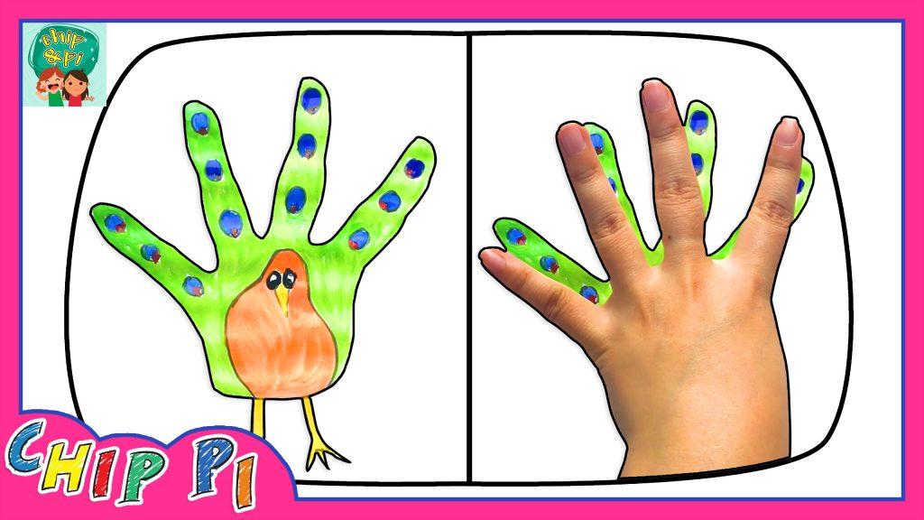 1024x576 Amazing Drawing Tricks For Kids Learn Draw Peacock And Coloring