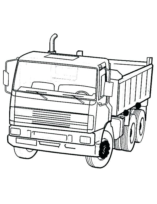 600x777 Drawing Trucks How To Draw A Pickup Truck Drawing Tricks For Kids
