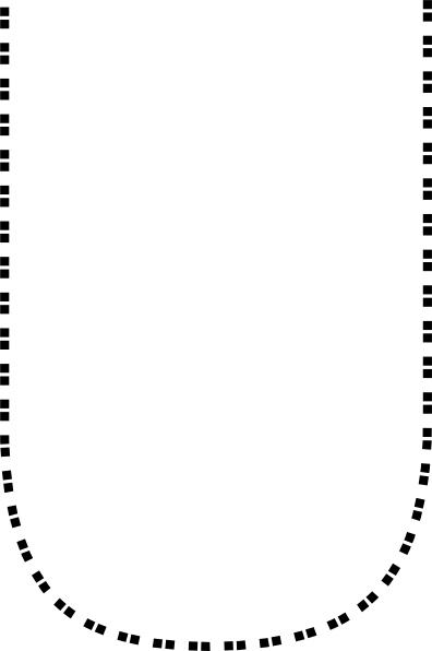 396x596 Capital Letter U Clip Art Free Vector In Open Office Drawing