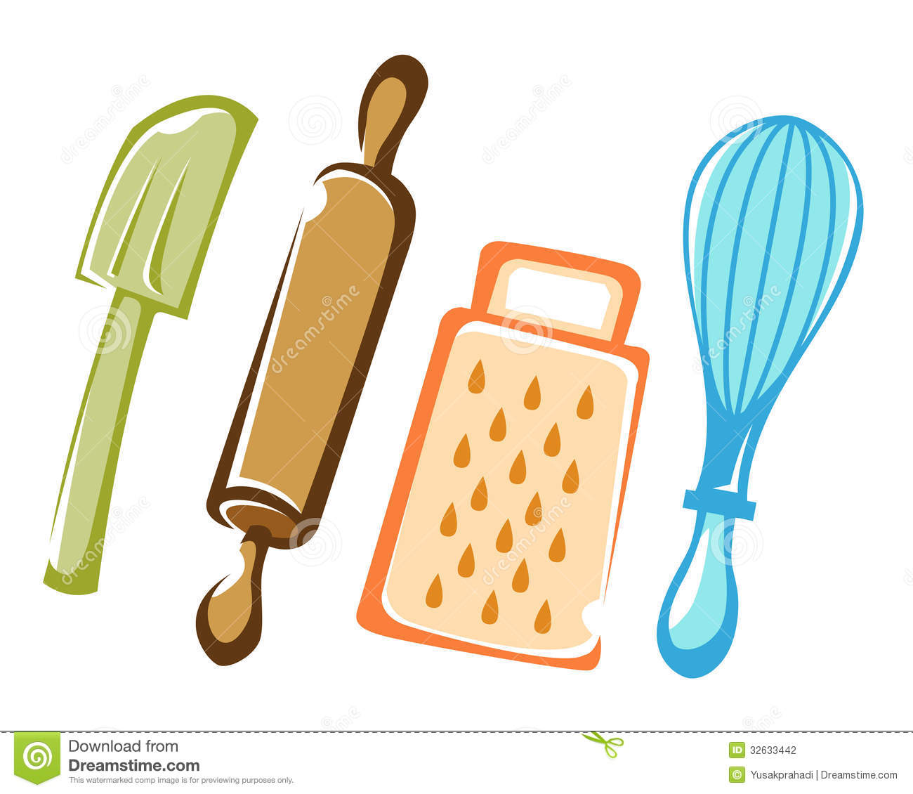 1300x1130 clipart of kitchen utensils drawing a pot full of cooking utensils