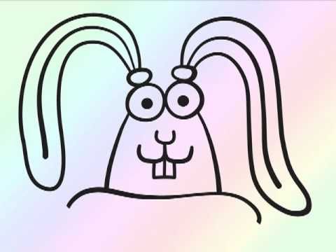 480x360 Let's Draw A Bunny! A Second Video Showing How To Draw