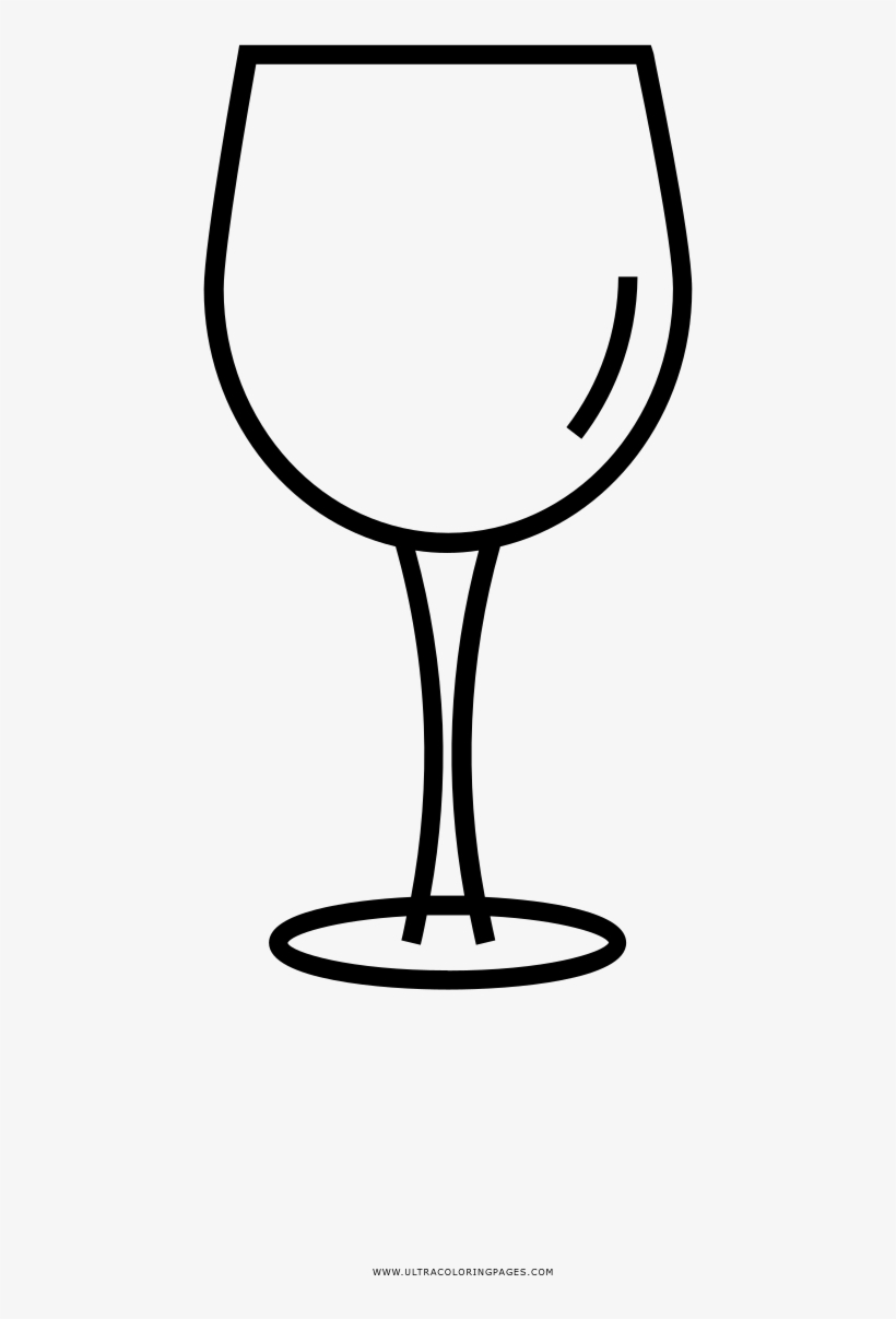 820x1207 Stemware Coloring Page