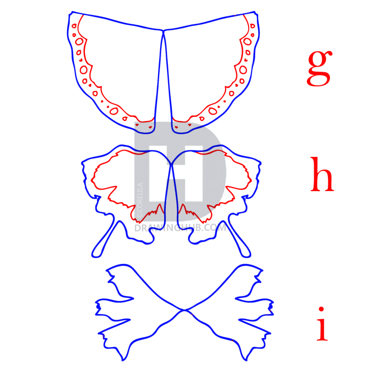 720x720 How To Draw Fairy Wings, Step
