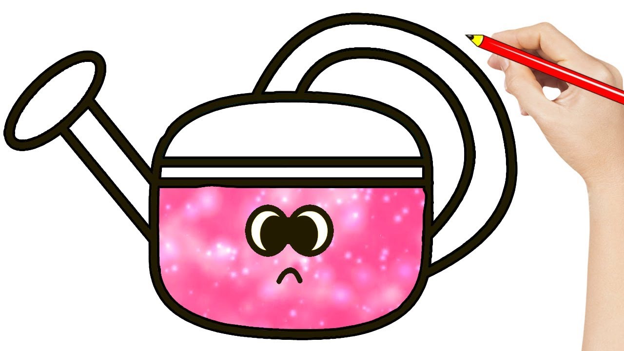 1280x720 Sandbox Toys Drawing And Coloring For Kids With Colored Glitters