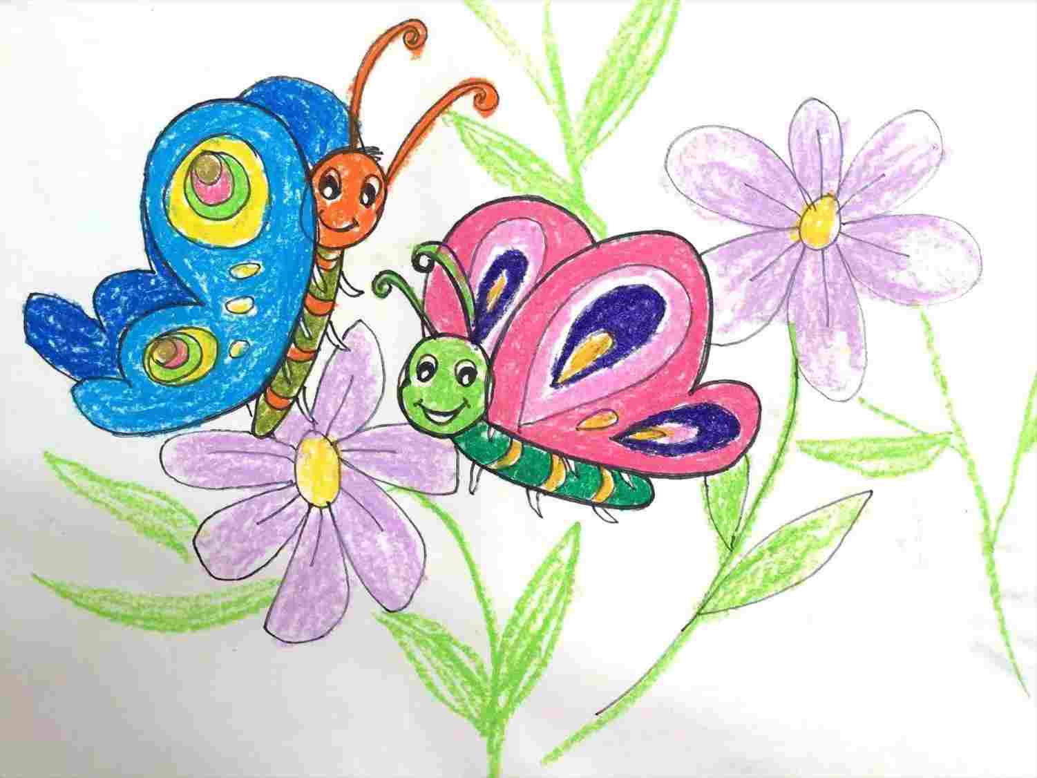 1501x1126 Color Pencils Youtuberhyoutubecom How Butterfly Pencil Drawing