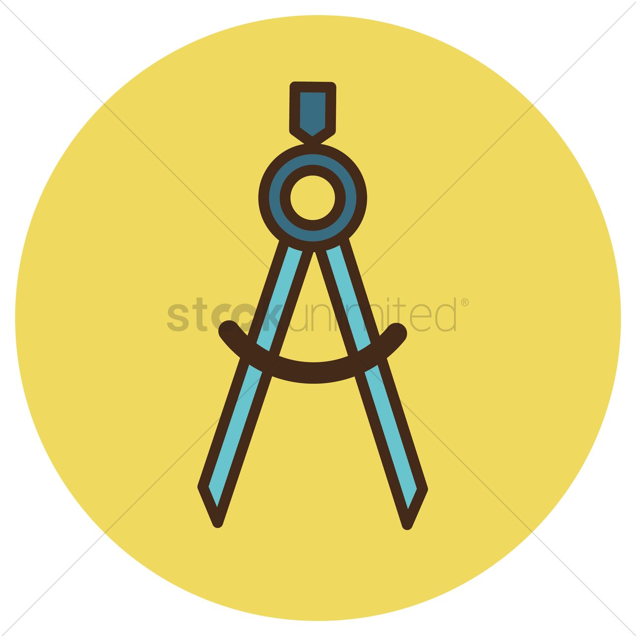 1300x1300 Free Drawing Compass Vector Image